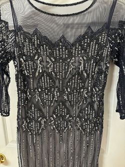 Silver Size 6 Cocktail Dress on Queenly