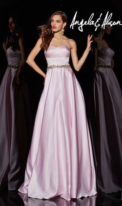 Style 51033 Angela and Alison Multicolor Size 2 A-line Ball gown on Queenly