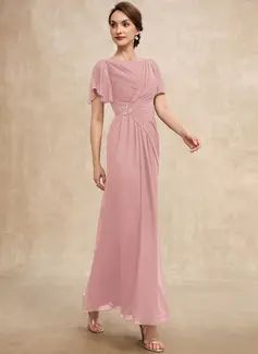 JJs House Pink Size 6 Military Floor Length A-line Dress on Queenly