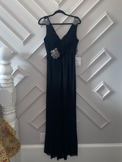 Jovani Black Size 8 A-line Dress on Queenly