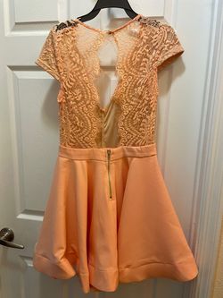 Orange Size 8 Cocktail Dress on Queenly