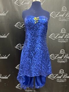 Blue Size 10 Cocktail Dress on Queenly