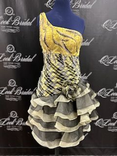 Yellow Size 10 Cocktail Dress on Queenly