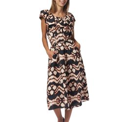 Style 1-1224367265-1901 Ulla Johnson Black Size 6 Silk Free Shipping Boat Neck Belt Cocktail Dress on Queenly