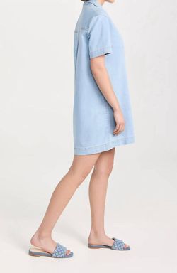 Style 1-1425878671-80 Enza Costa Blue Size 0 Mini Sorority High Neck Polyester Cocktail Dress on Queenly