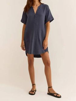 Style 1-1823027121-892 Z Supply Blue Size 8 Summer Free Shipping Casual Cocktail Dress on Queenly