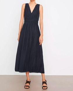 Style 1-2183472793-70 Vince Blue Size 0 Free Shipping Tall Height Polyester Pockets Cocktail Dress on Queenly