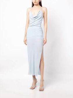 Style 1-2603700037-1498 BEC + BRIDGE Blue Size 4 Free Shipping Straight Dress on Queenly