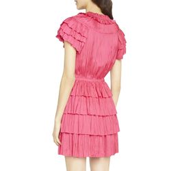 Style 1-2605087431-238 Ulla Johnson Pink Size 12 Mini Sorority Plus Size Cocktail Dress on Queenly