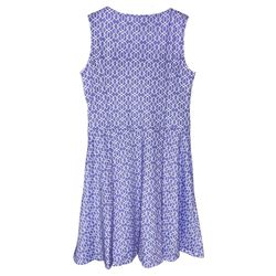 Style 1-3119177088-70 Katherine Way Purple Size 0 50 Off Summer Pockets Sorority Boat Neck Cocktail Dress on Queenly