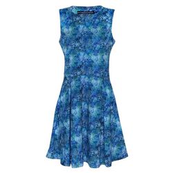 Style 1-3193867741-892 Katherine Way Blue Size 8 Free Shipping Pockets Party Cocktail Dress on Queenly