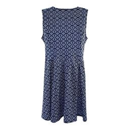 Style 1-358488279-1691 Katherine Way Blue Size 16 Pockets Plus Size Navy Cocktail Dress on Queenly