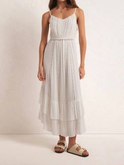 Style 1-3855922576-74 Z Supply White Size 4 1-3855922576-74 Military Straight Dress on Queenly