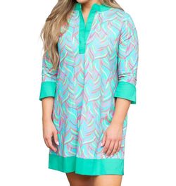 Style 1-3902234019-2454 MICHELLE MCDOWELL Green Size 24 Spandex Plus Size Cocktail Dress on Queenly