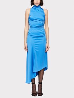 Style 1-4096662513-1498 A.L.C. Blue Size 4 Free Shipping Cocktail Dress on Queenly