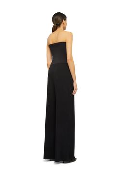 Style 1-703114762-74 Wolford Black Size 4 Bustier Pockets Jumpsuit Dress on Queenly