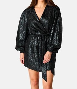 Style 1-1265111866-70 BUDDYLOVE Black Size 0 Free Shipping Mini Long Sleeve Cocktail Dress on Queenly