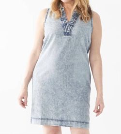 Style 1-1566492205-2454 FDJ Blue Size 24 Mini High Neck Pockets Sorority Cocktail Dress on Queenly