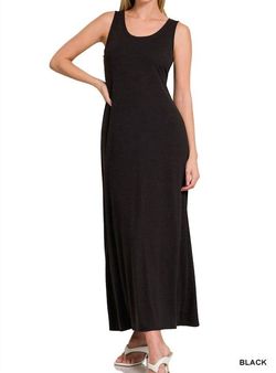 Style 1-2237846693-1691 ZENANA Black Size 16 Spandex Plus Size Straight Dress on Queenly