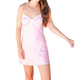 Style 1-2275578069-149 LE LIS Light Pink Size 12 Mini Plus Size Cocktail Dress on Queenly