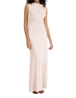 Style 1-2566197293-98 SIGNIFICANT OTHER Pink Size 10 High Neck Straight Dress on Queenly