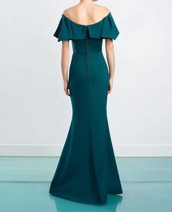 Style 1-2572307964-397 Alexander by Daymor Green Size 14 Jewelled Straight Dress on Queenly