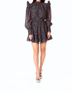 Style 1-3998335062-149 BUDDYLOVE Black Size 12 Jersey Ruffles Cocktail Dress on Queenly