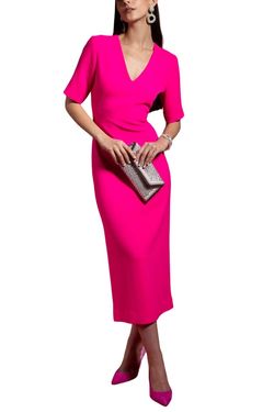 Style 1-4007442507-649 Brandon Maxwell Pink Size 2 Cocktail Dress on Queenly