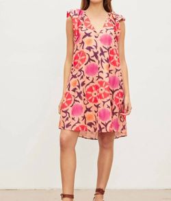 Style 1-422825108-892 Velvet by Graham & Spencer Pink Size 8 Free Shipping Tall Height Belt Cocktail Dress on Queenly