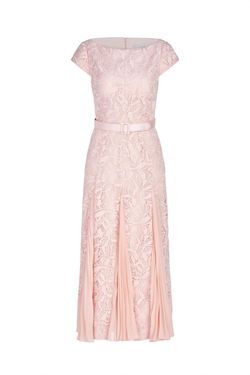 Style 1-100143460-1901 Kay Unger Pink Size 6 Polyester A-line Cocktail Dress on Queenly