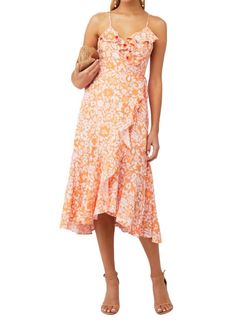 Style 1-110637672-149-1 MINKPINK Orange Size 12 Free Shipping Cocktail Dress on Queenly