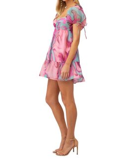 Style 1-1211196442-892-1 Amanda Uprichard Pink Size 8 Sorority Rush Mini Cocktail Dress on Queenly