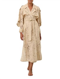 Style 1-1320539384-649 Zimmermann Nude Size 2 Belt Polyester Long Sleeve Cocktail Dress on Queenly