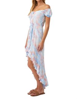 Style 1-2091448737-70-1 Tiare Hawaii Blue Size 0 Turquoise Peach Cocktail Dress on Queenly