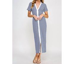 Style 1-2457534708-74 ELLISON Blue Size 4 Free Shipping Summer Casual Cocktail Dress on Queenly