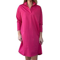 Style 1-2738669860-70 MONICA NERA Pink Size 0 Mini High Neck 1-2738669860-70 Long Sleeve Cocktail Dress on Queenly