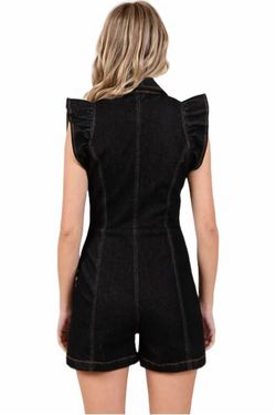 Style 1-27769093-892 mittoshop Black Size 8 Spandex Pockets Jumpsuit Dress on Queenly