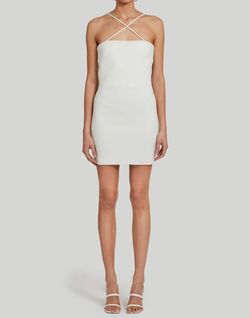 Style 1-3353820205-892 Amanda Uprichard White Size 8 Polyester Sorority Sorority Rush Cocktail Dress on Queenly