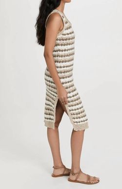 Style 1-3500107912-892 Ramy Brook Nude Size 8 Free Shipping Pattern Cocktail Dress on Queenly