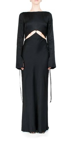 Style 1-3860621429-6258 BEC + BRIDGE Black Size 8 Military Straight Dress on Queenly