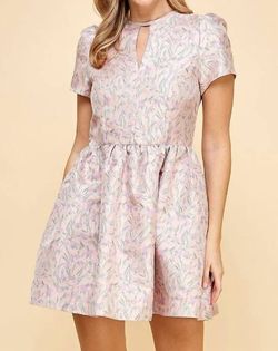 Style 1-3947207189-149 TCEC Pink Size 12 Sorority Summer Floral Plus Size Cocktail Dress on Queenly