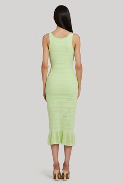 Style 1-4112641685-892 Amanda Uprichard Green Size 8 Spandex Cocktail Dress on Queenly