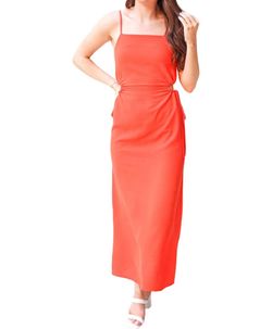 Style 1-519053563-74 Sadie & Sage Orange Size 4 Free Shipping 1-519053563-74 Sadie And Sage Straight Dress on Queenly