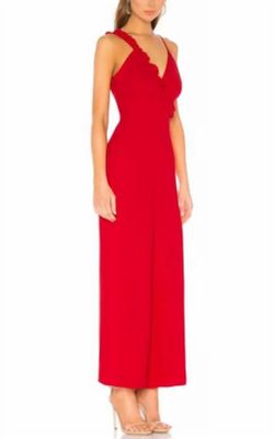 Style 1-651990517-1498 KEEPSAKE Red Size 4 Free Shipping Jumpsuit Dress on Queenly