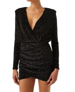 Style 1-1384850223-74 Misa Los Angeles Black Size 4 Mini Polyester Cocktail Dress on Queenly