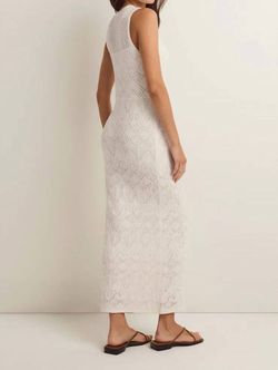 Style 1-1545718576-892 Z Supply White Size 8 High Neck Polyester Tall Height Bridal Shower Cocktail Dress on Queenly