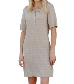 Style 1-1702602575-149 Thread & Supply Nude Size 12 Tall Height Mini High Neck Sorority Cocktail Dress on Queenly