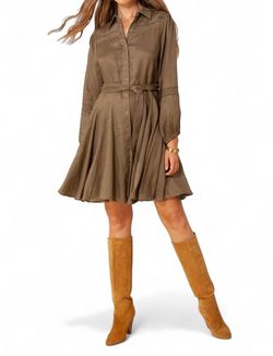 Style 1-2656985718-74 HALE BOB Green Size 4 Free Shipping Tall Height 1-2656985718-74 Belt Olive Cocktail Dress on Queenly