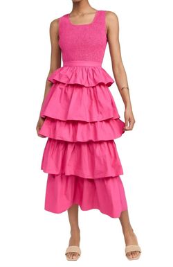 Style 1-2660982339-70 RHODE Hot Pink Size 0 Free Shipping Barbiecore Cocktail Dress on Queenly