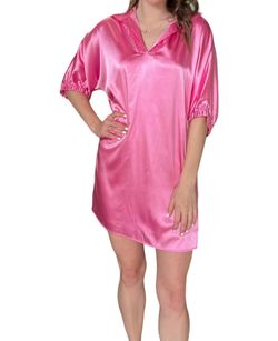 Style 1-2780048492-149 ADRIENNE Pink Size 12 Sleeves Sorority Rush Cocktail Dress on Queenly